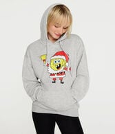 SpongeBob SquarePants Santa Oversized Pullover Hoodie