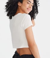 Solid Vintage Fit Crew Tee