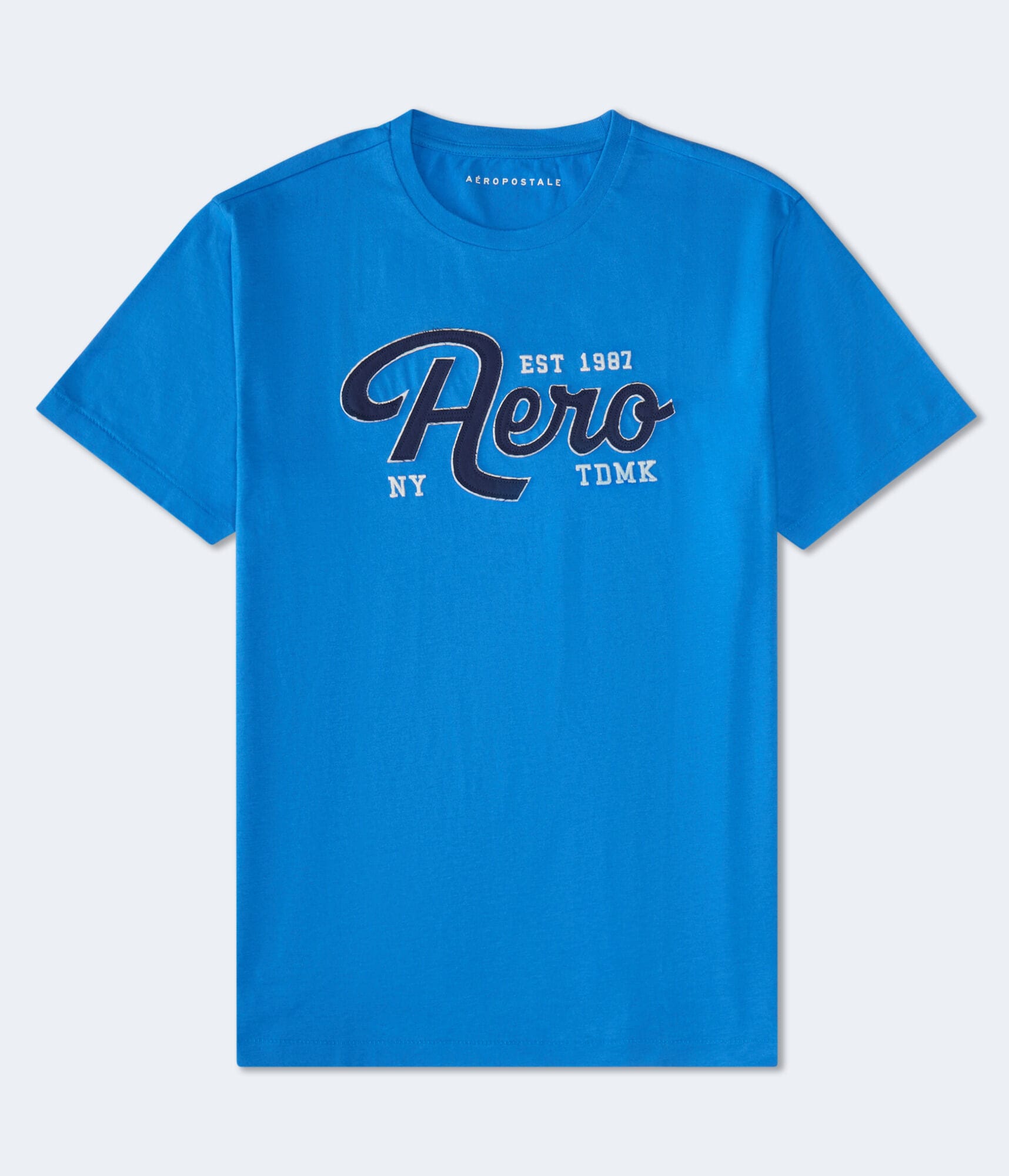 Aero Script Appliqu&eacute; Graphic Tee