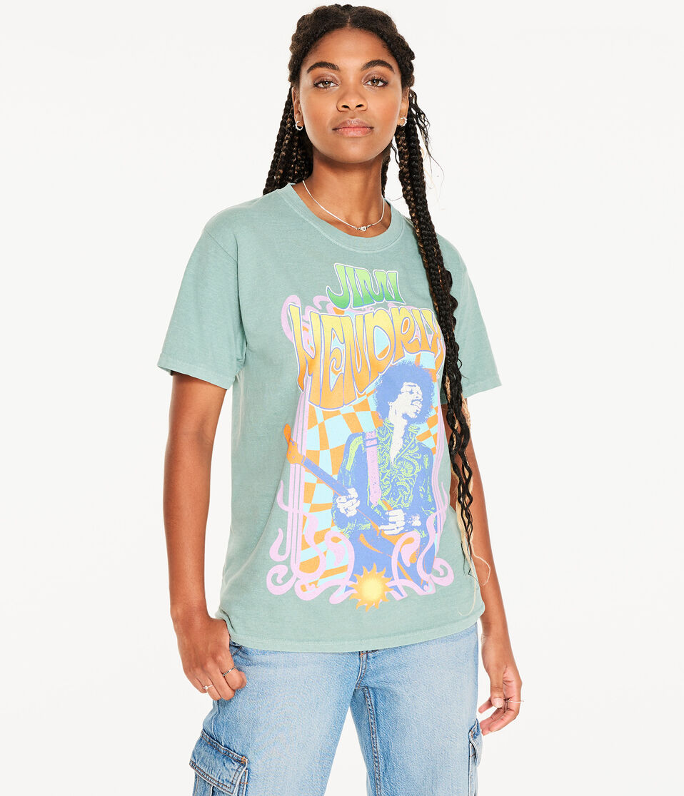 Jimi Hendrix Boyfriend Graphic Tee