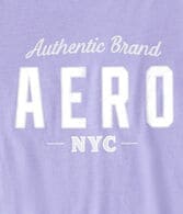Aero Authentic Brand Foil Graphic Tee