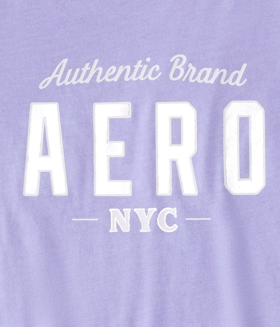 Aero Authentic Brand Foil Graphic Tee