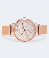 Butterflies Analog Mesh Watch