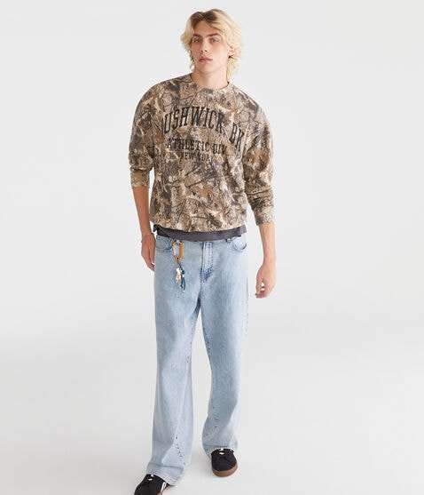 Bushwick Forest Camo Crew Sweatshirt Bushwick Forest Camo Crew Sweatshirt