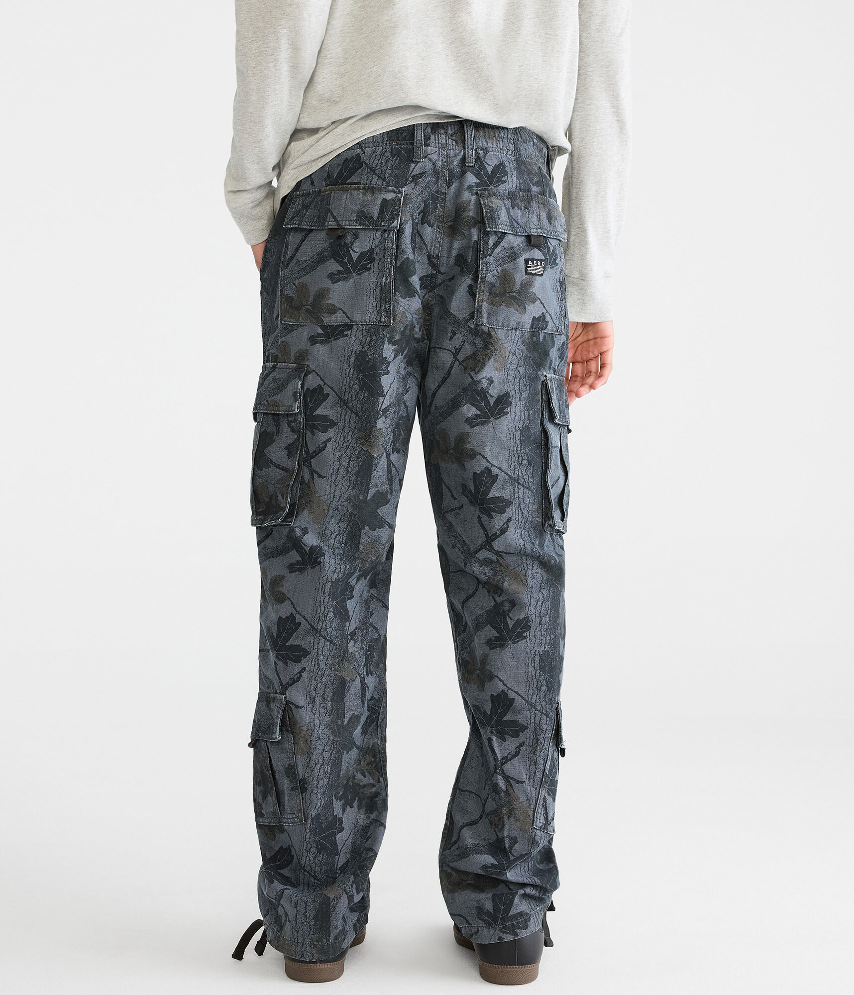 Forest Camo Baggy Cargo Pants