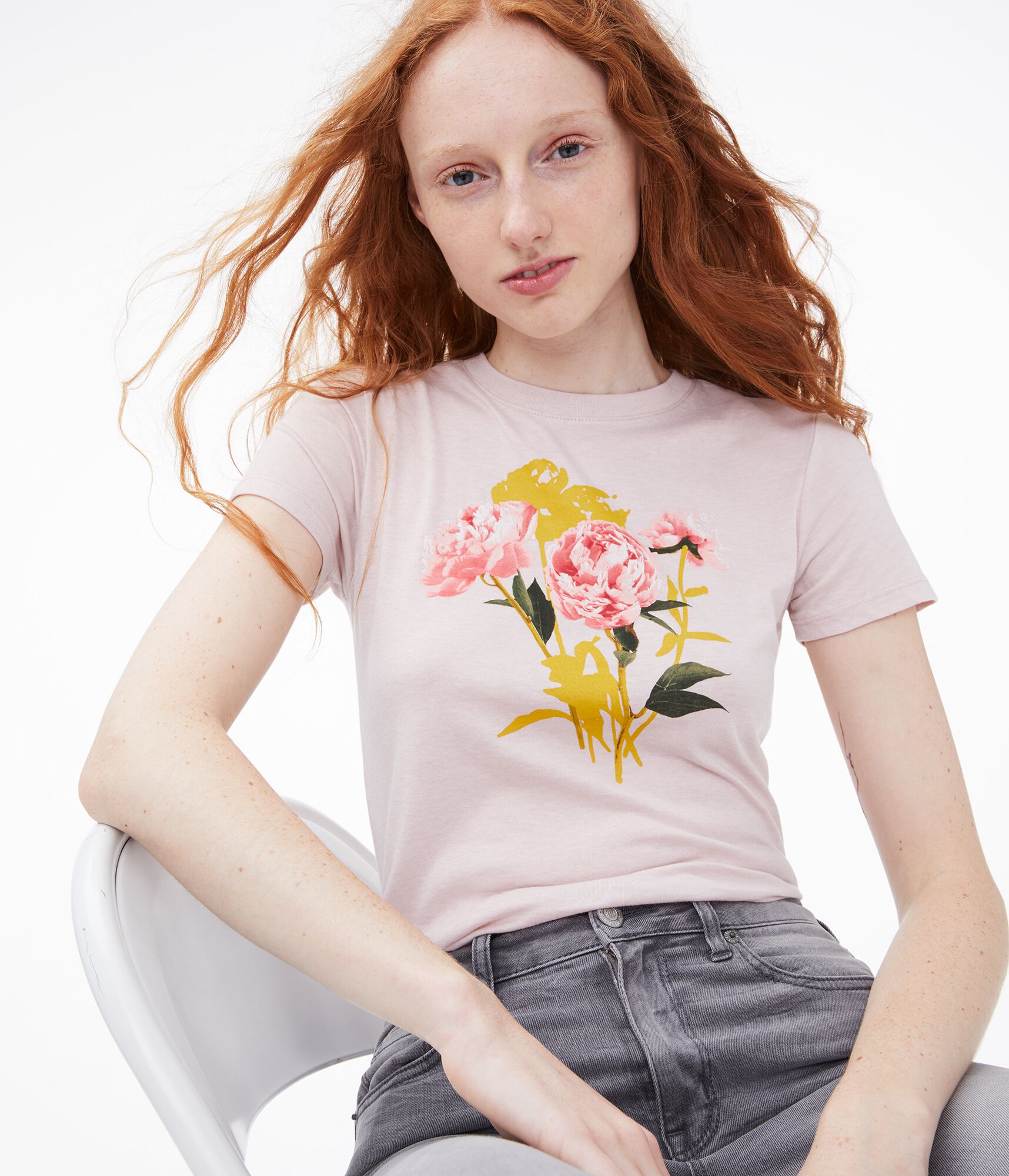 Pretty Peonies Graphic Tee