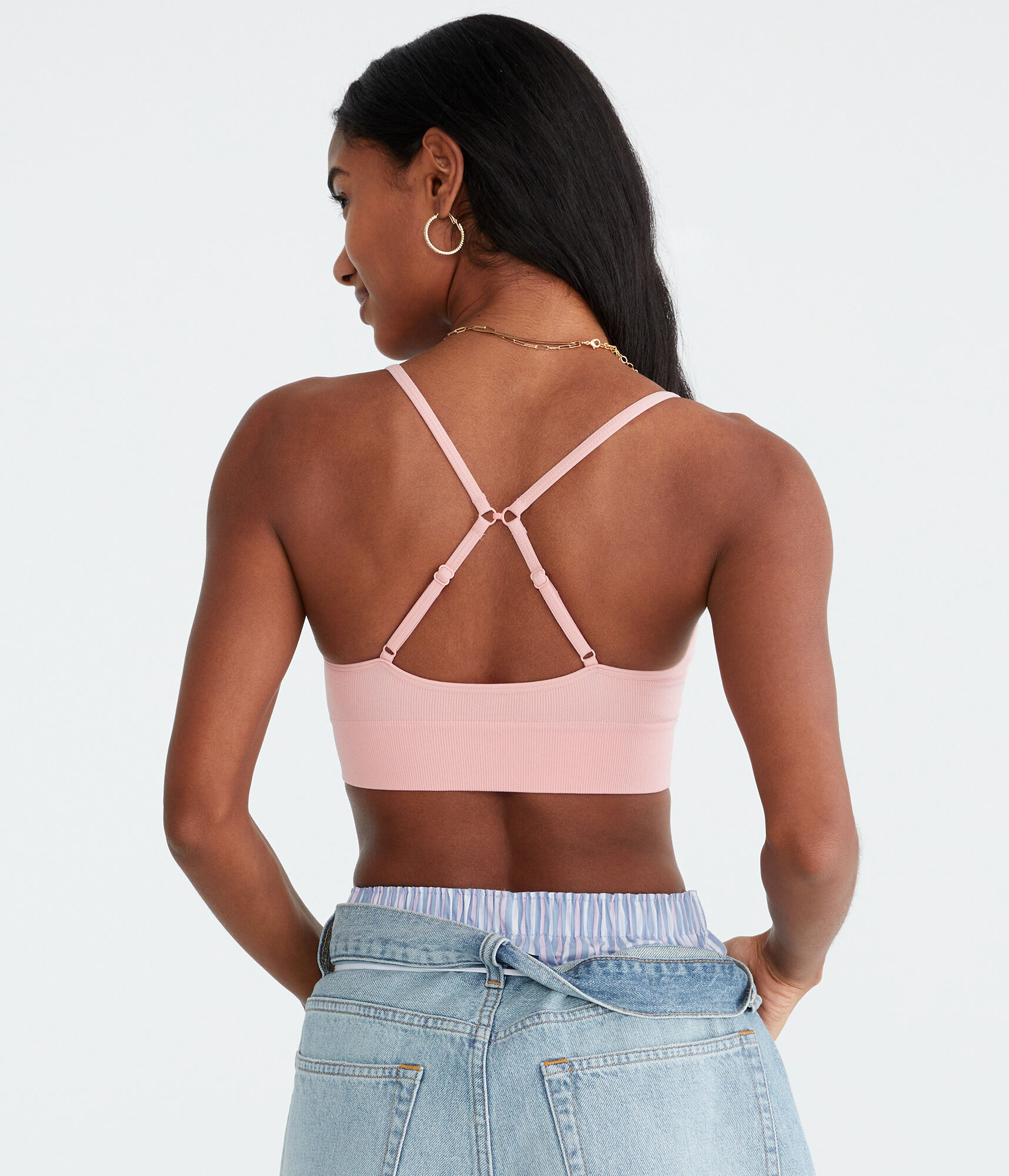 Seamless Convertible Plunge Bralette