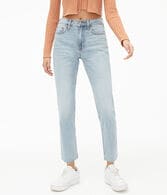 High-Rise Stretch Mom Jean