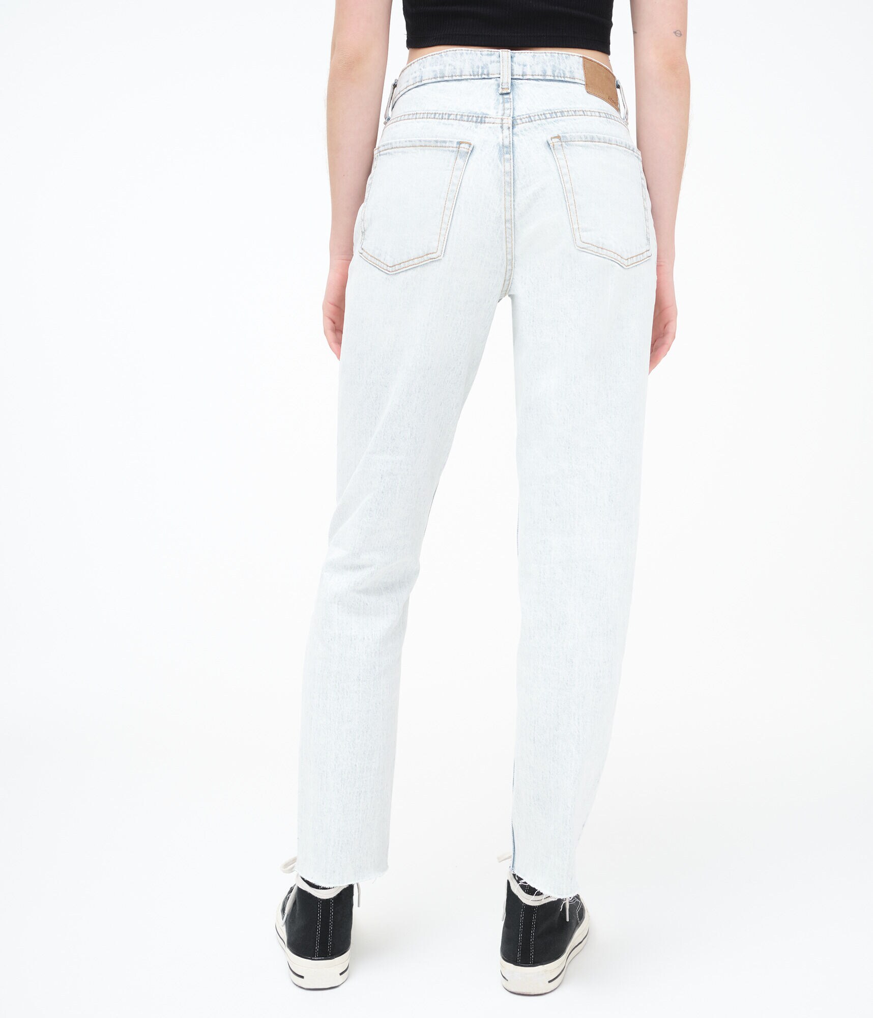 High-Rise Stretch Mom Jean