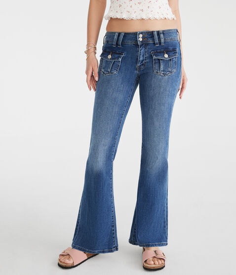 Low-Rise Flare Jean Low-Rise Flare Jean