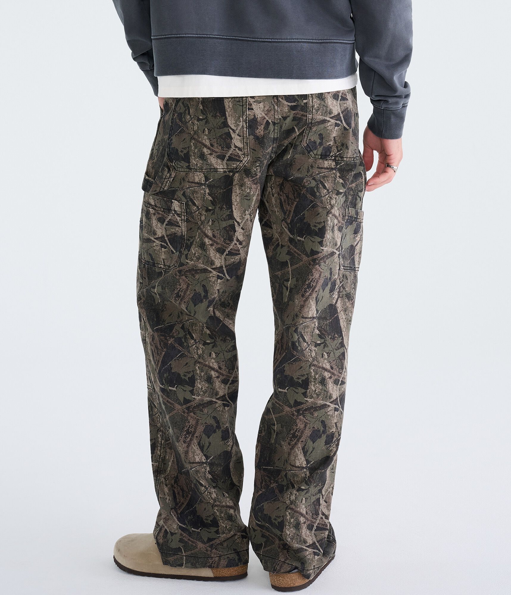 Forest Camo Baggy Carpenter Pants