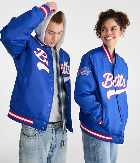 Buffalo Bills Satin Bomber Jacket Buffalo Bills Satin Bomber Jacket