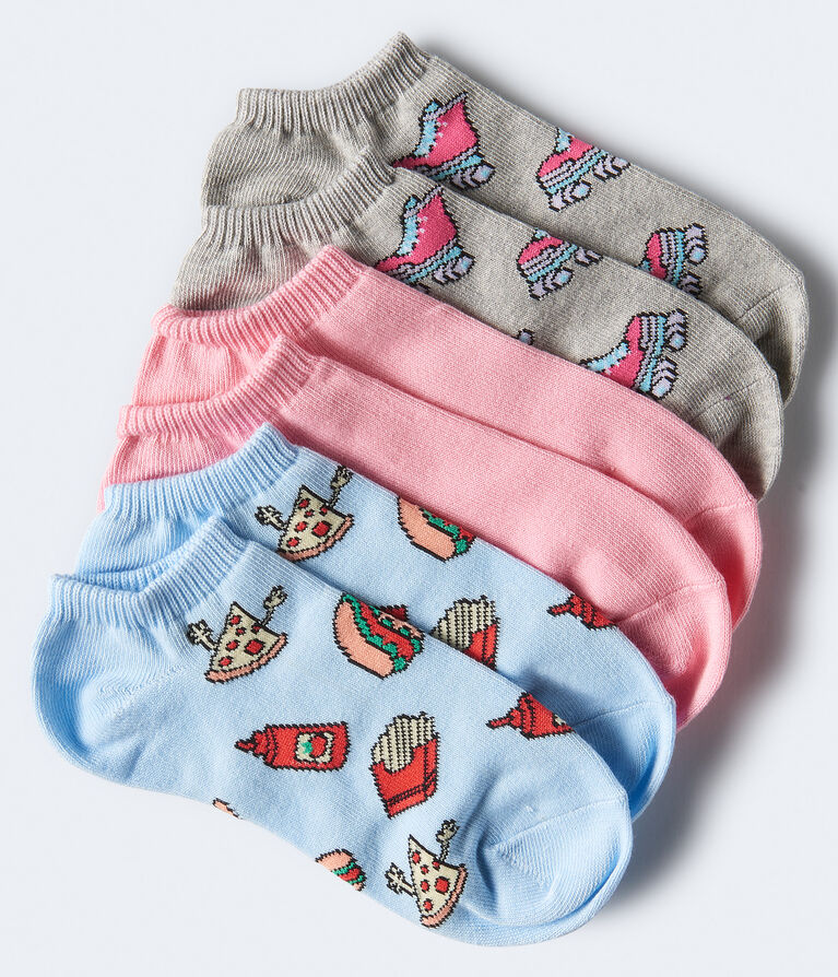 Junk Food Ankle Sock 3-Pack