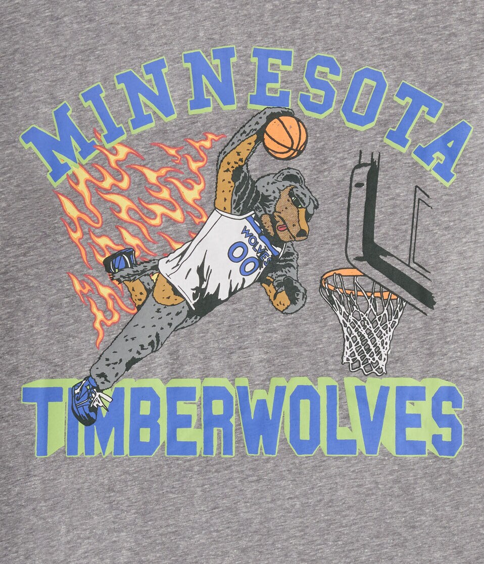 Minnesota Timberwolves Mascot Relaxed Graphic Tee