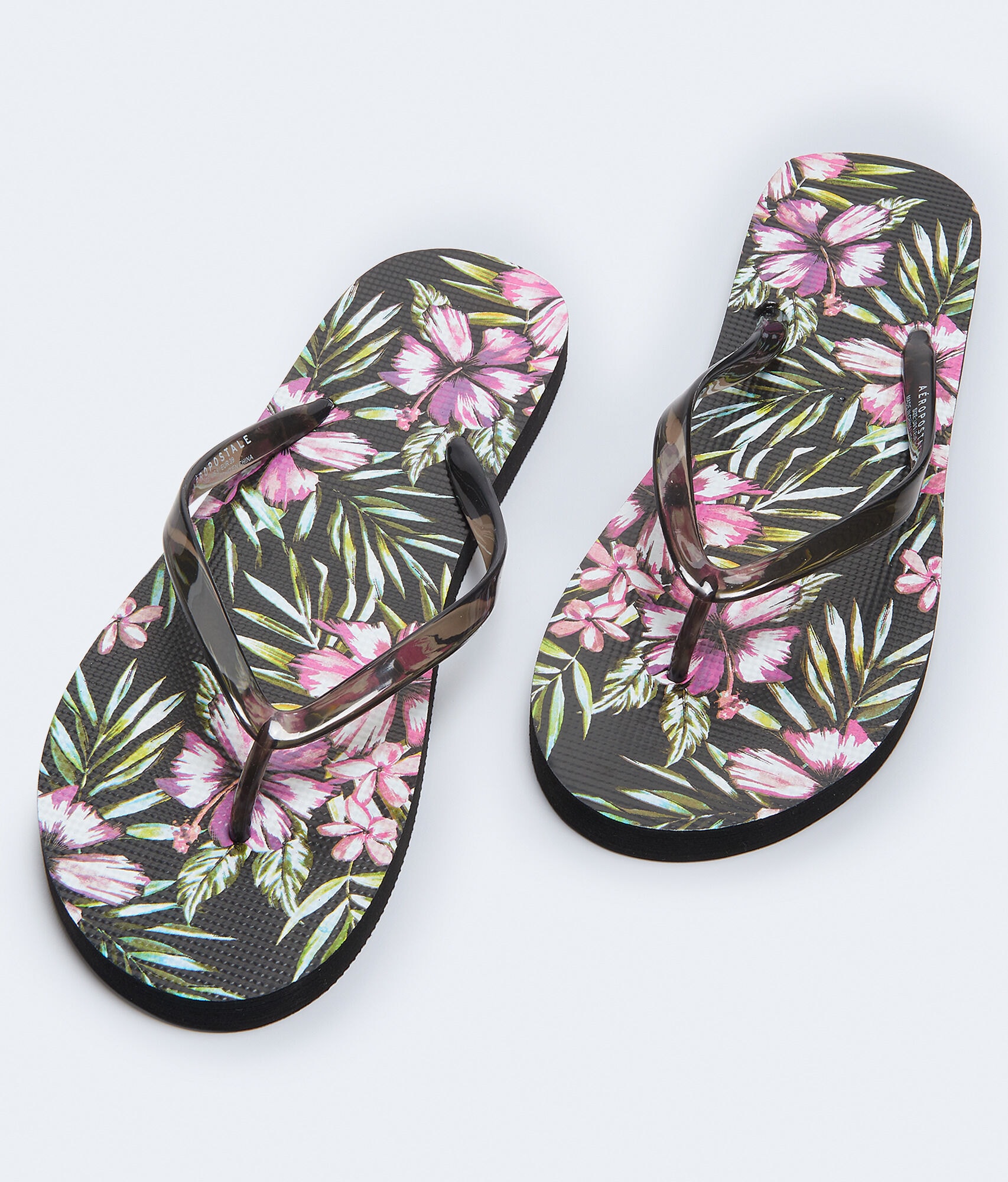 hibiscus flip flops