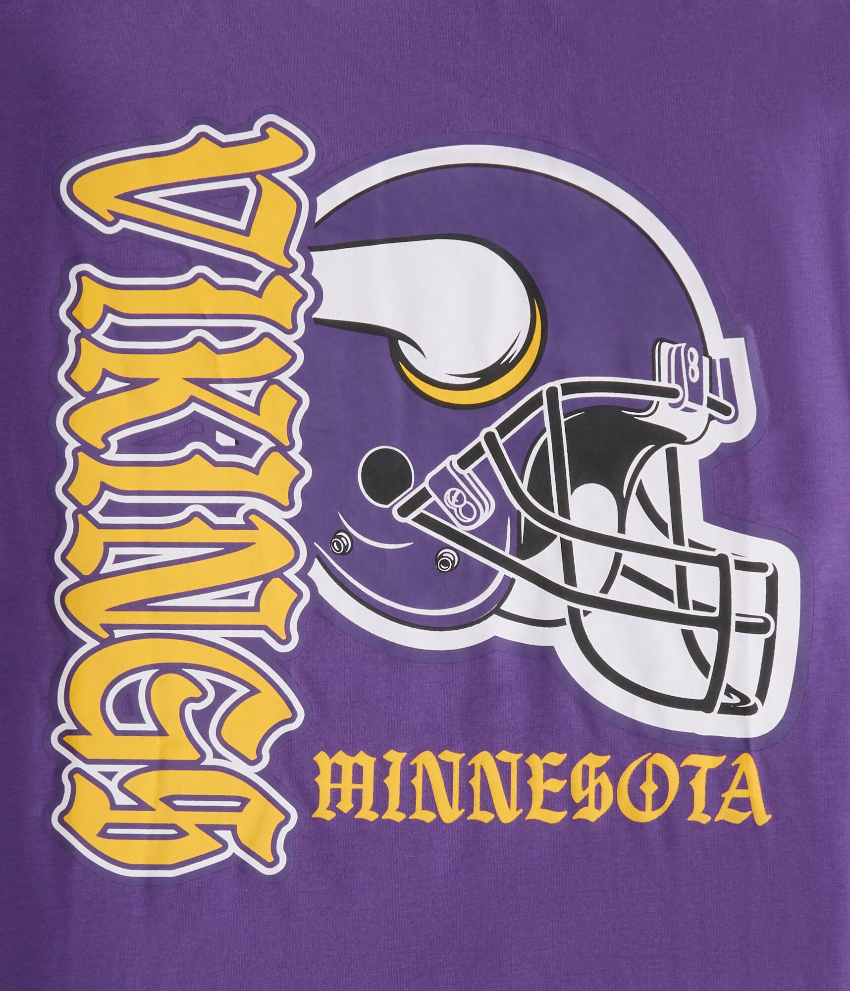 Minnesota Vikings Helmet Relaxed Graphic Tee