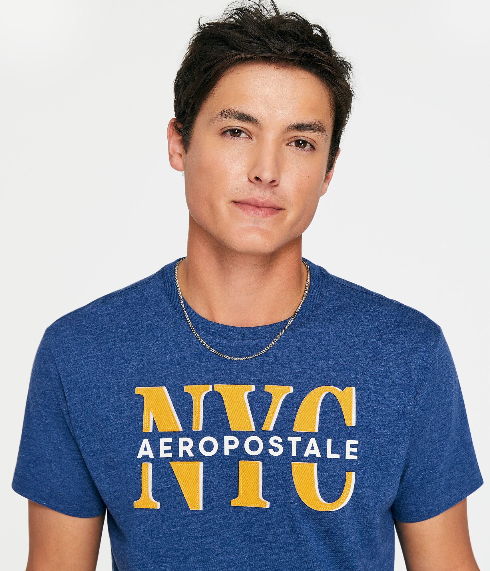 NYC Aeropostale Appliqu&eacute; Graphic Tee