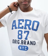 Aero 87 Original Brand Logo Graphic Tee