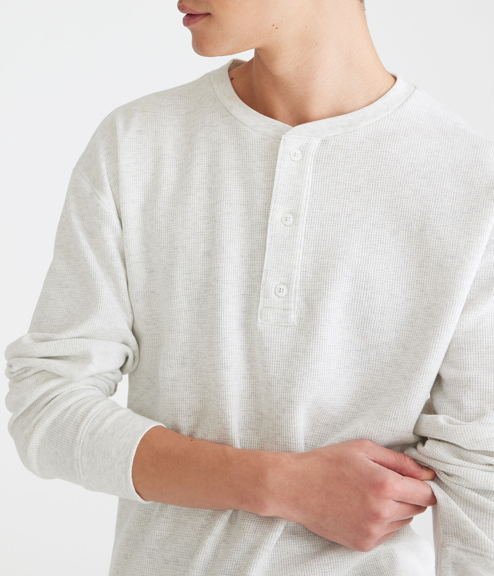 Long Sleeve Thermal Henley