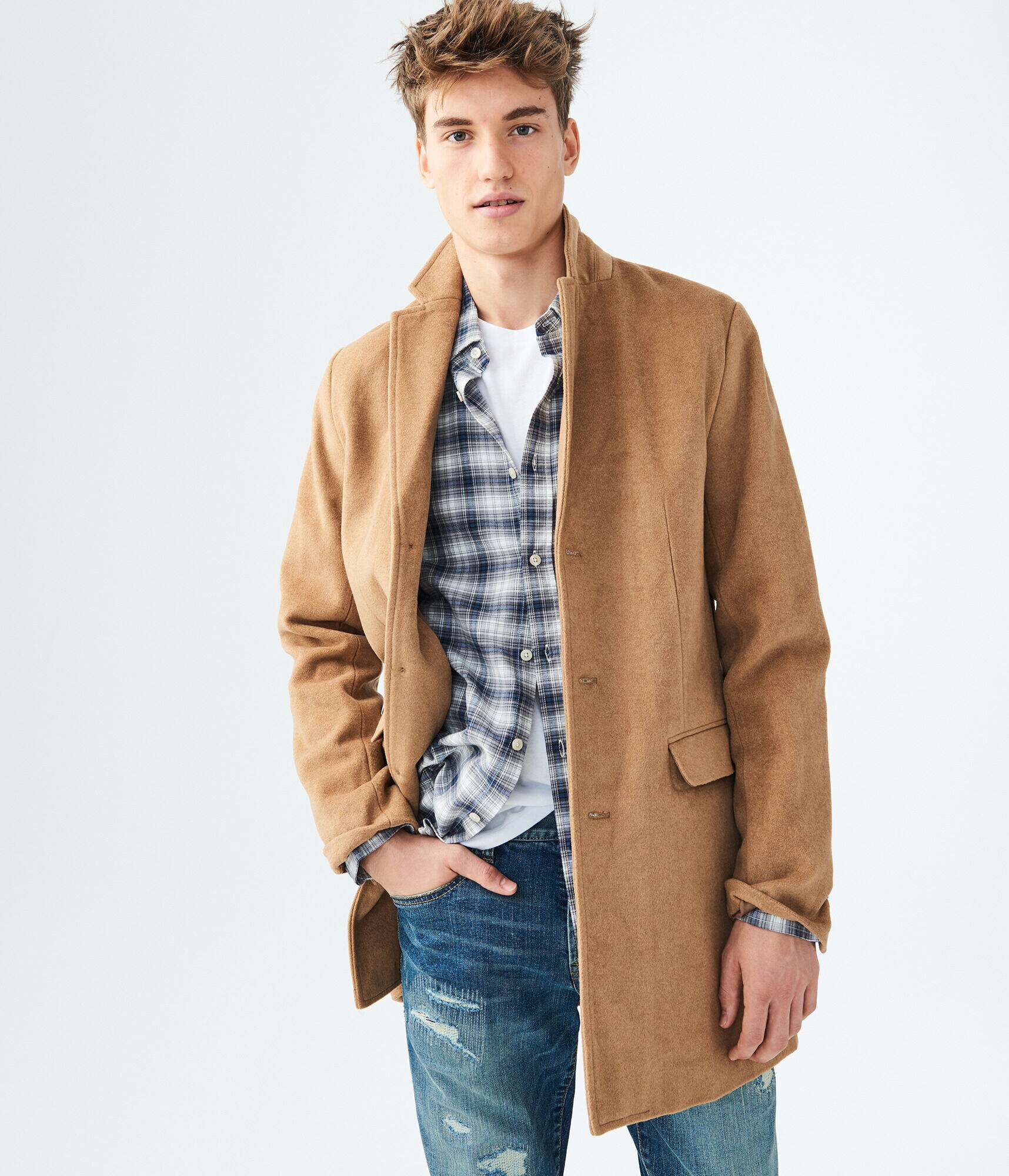 solid topcoat aeropostale interview