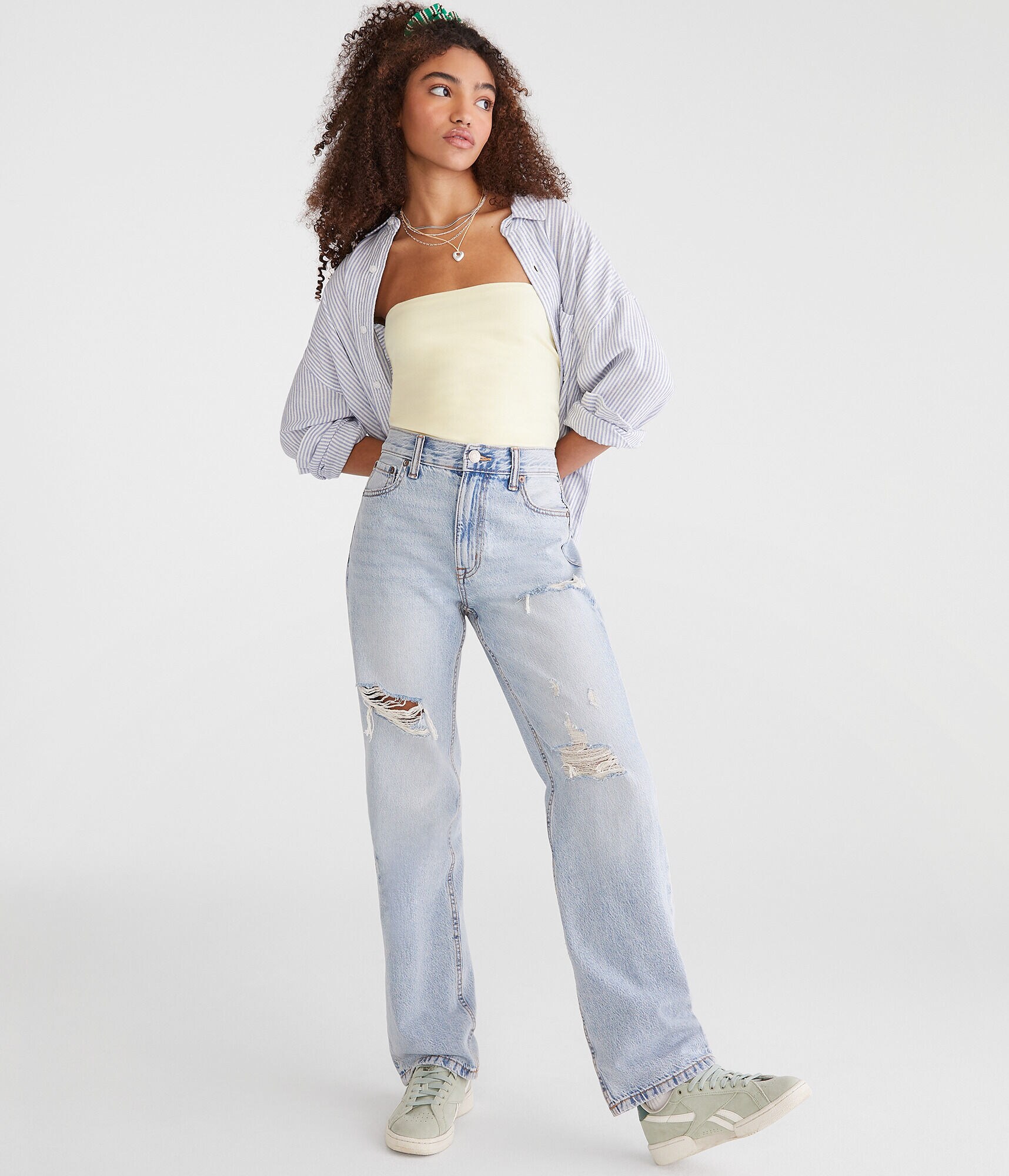 High-Rise Baggy Jean