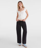 Cloud Soft Mid-Rise Straight Leg Sweatpants