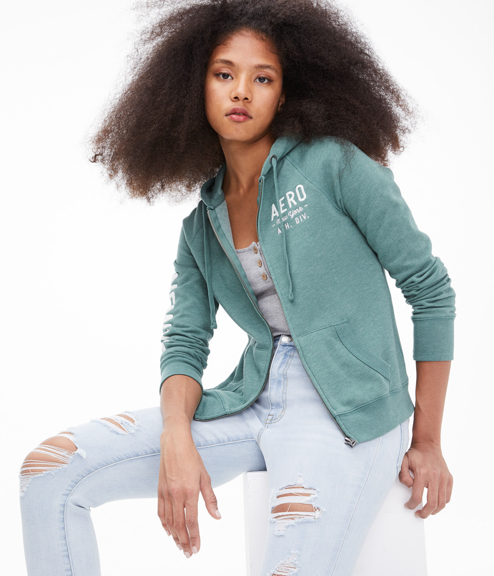 Aero New York Full-Zip Hoodie