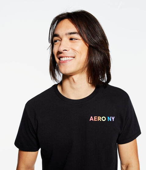 Aero Logo Pride Graphic Tee