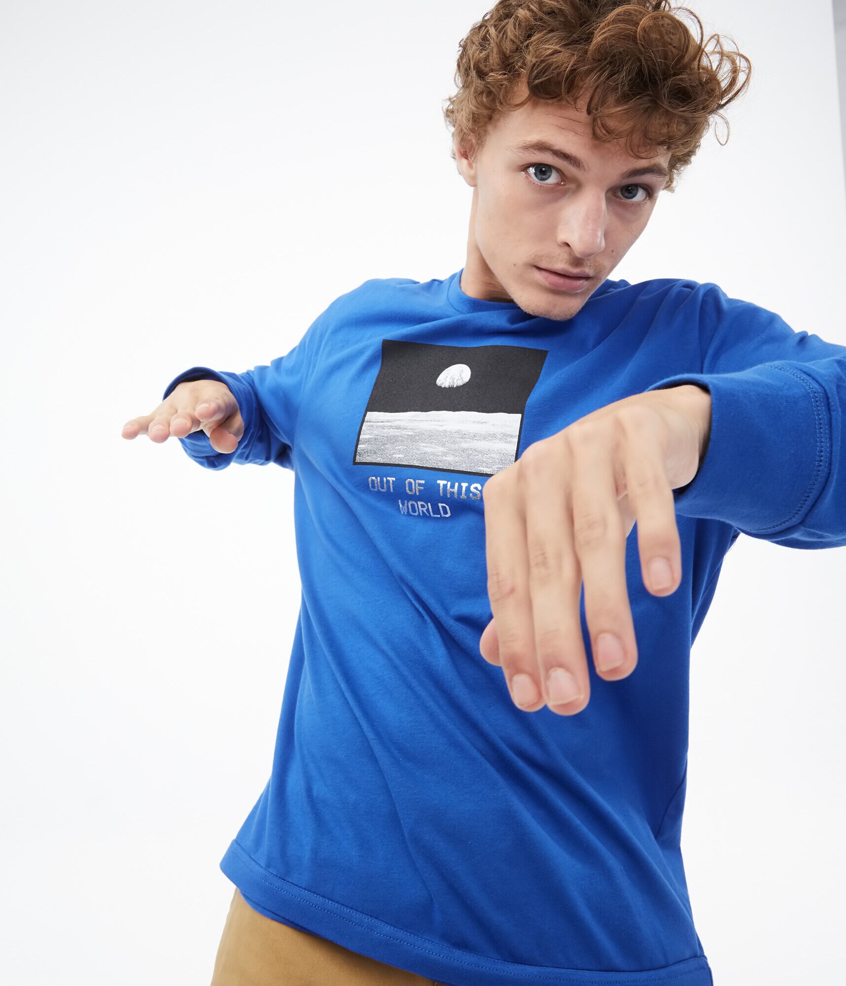 Long Sleeve Out Of This World Crew Tee