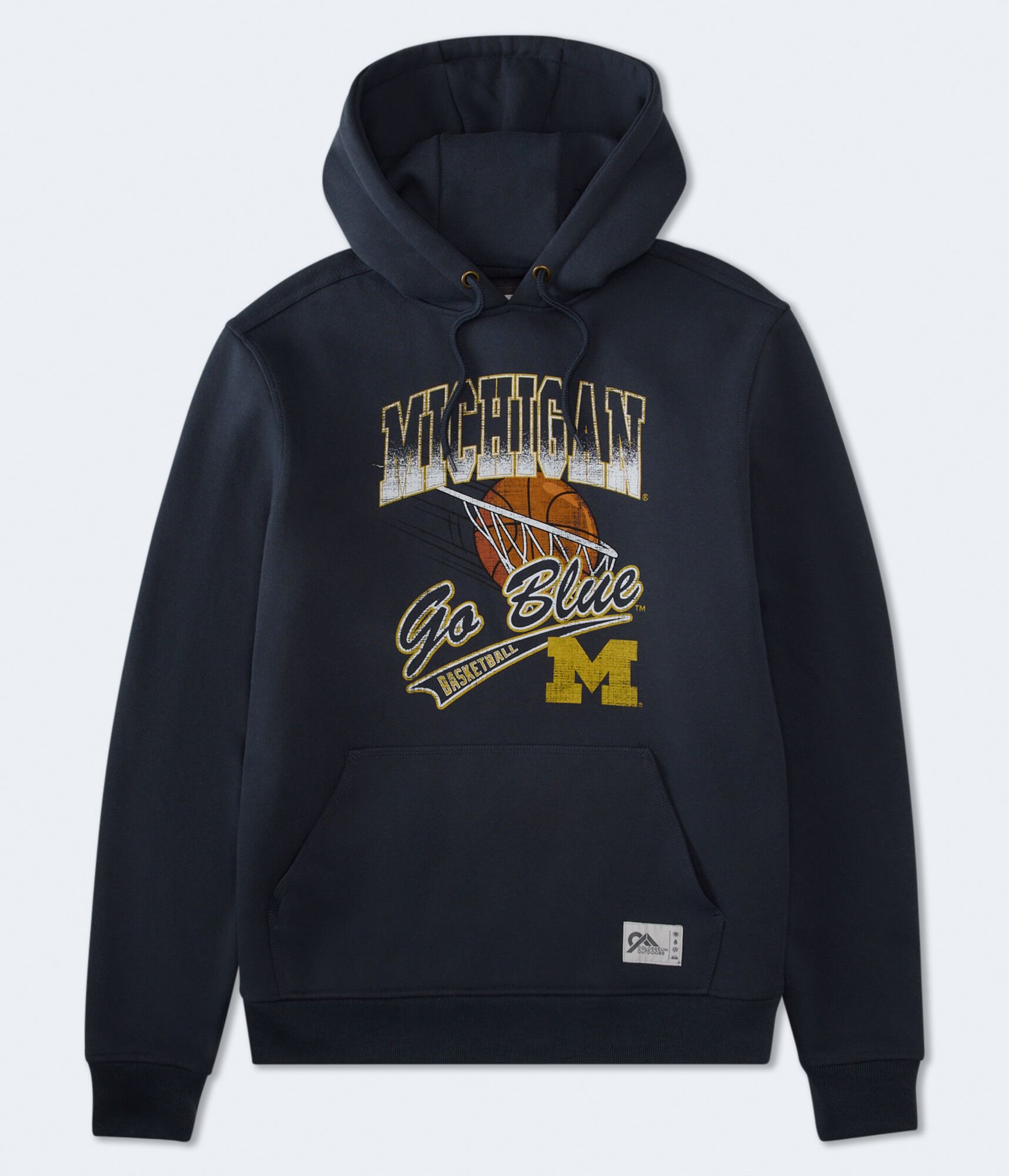 Michigan Wolverines Basketball Pullover Hoodie