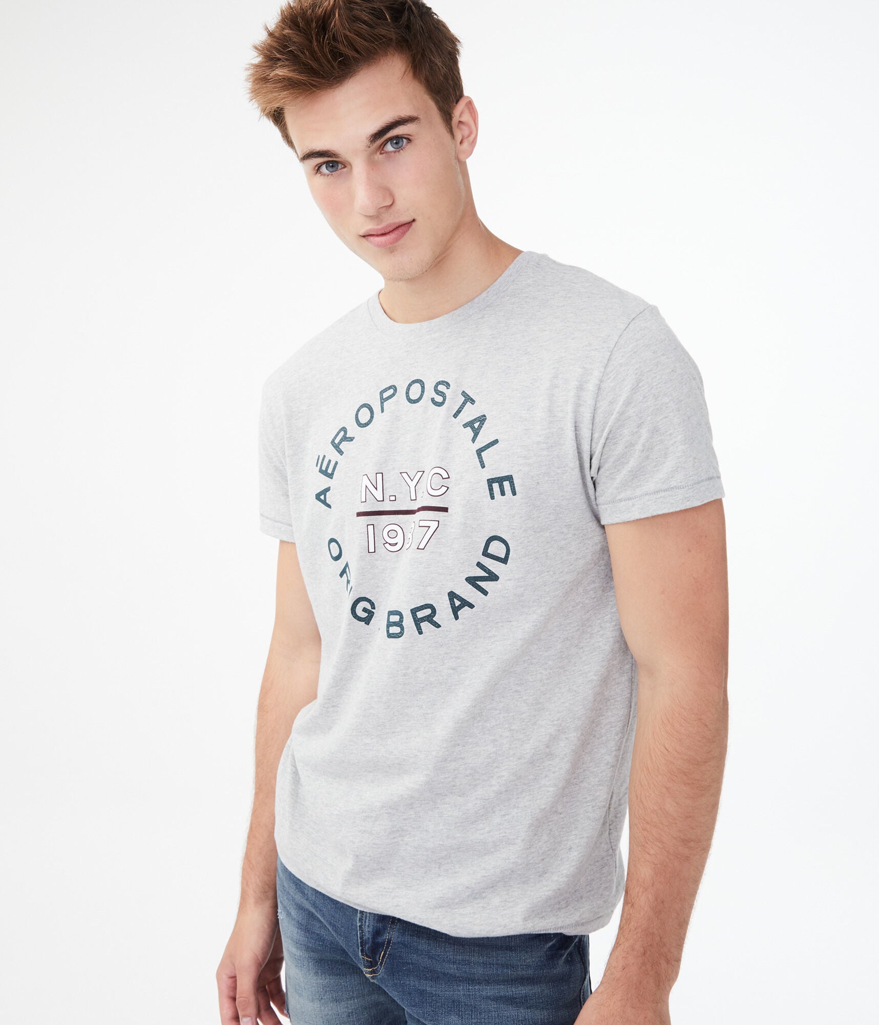 Aero Brand Circle Graphic Tee