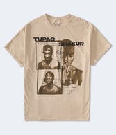 Tupac Shakur Relaxed Graphic Tee