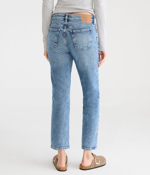 Mid-Rise Straight Ankle Jean Mid-Rise Straight Ankle Jean