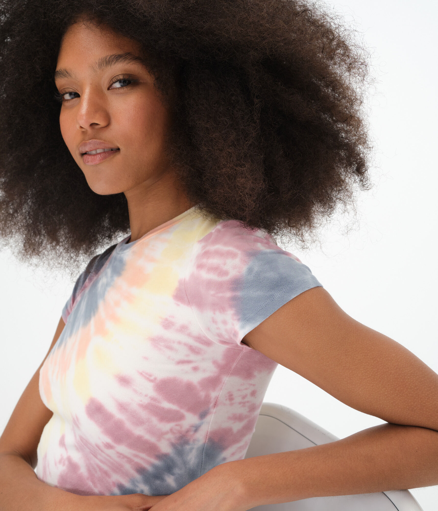 Seriously Soft Tie-Dye Cropped Baby Tee