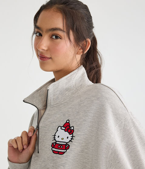 Hello Kitty and Friends | Aero Holiday Quarter-Zip Sweatshirt Hello Kitty and Friends | Aero Holiday Quarter-Zip Sweatshirt