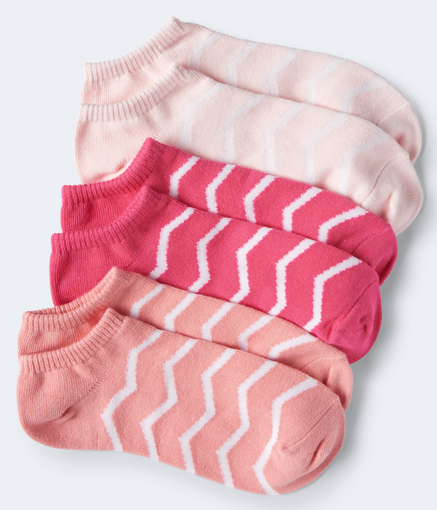 3-Pack Chevron Ankle Socks