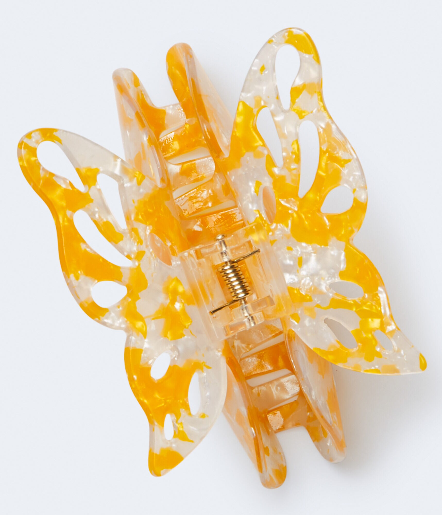 Marbled Butterfly Claw Hair Clip