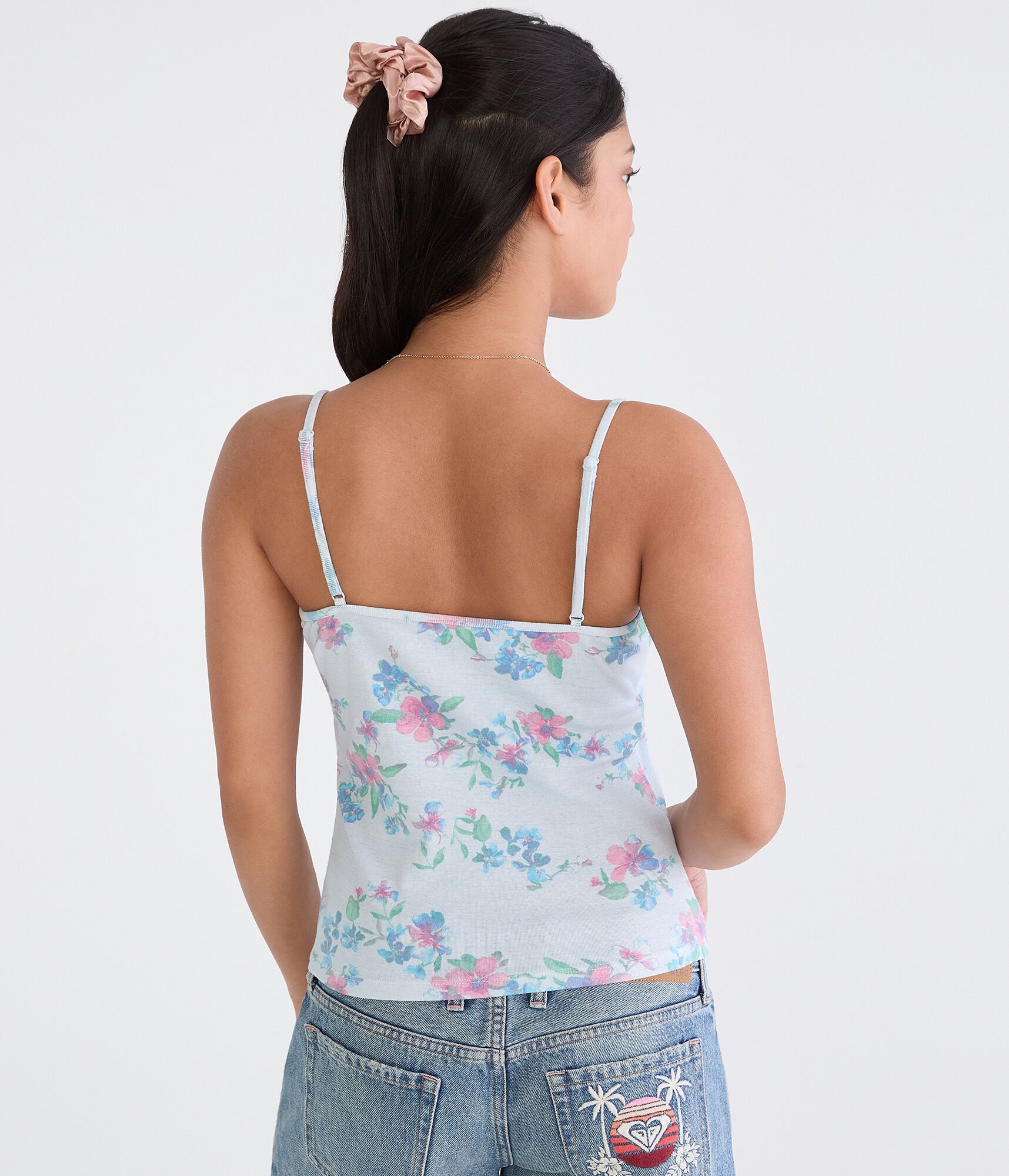 Floral Crossover Cami
