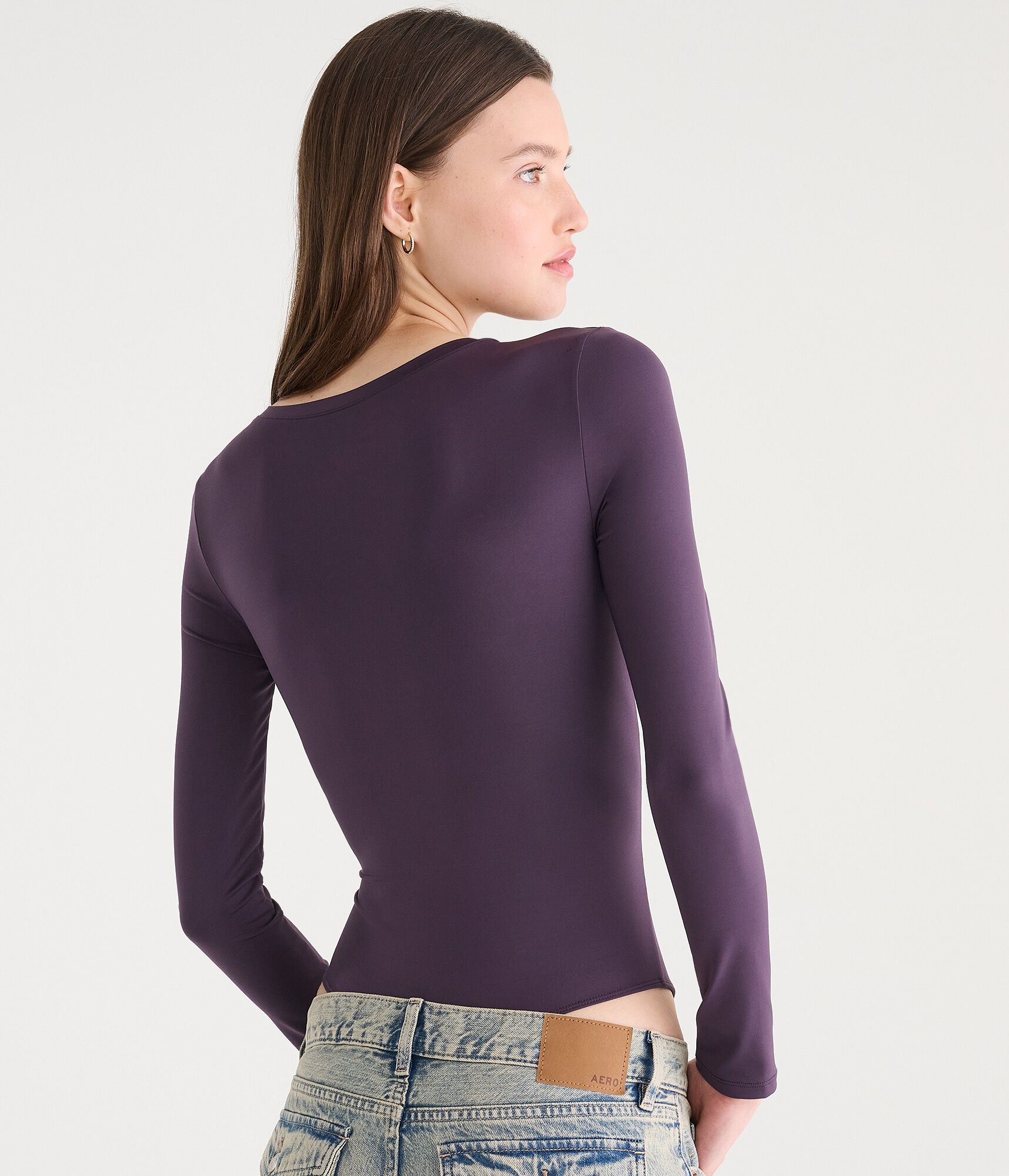 Long Sleeve Buttery Soft Crew Bodysuit