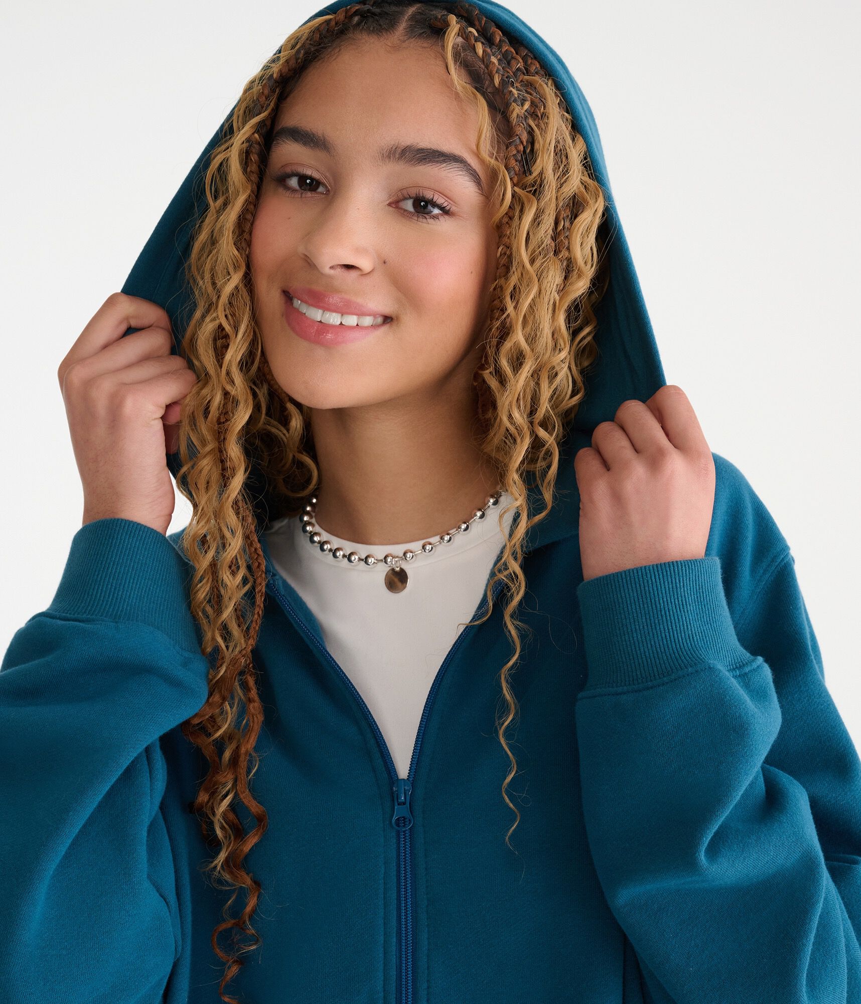Cloud Soft Oversized Full-Zip Hoodie