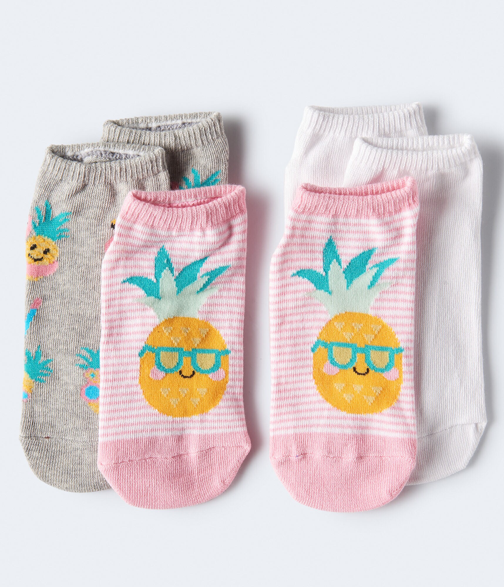 Cool Pineapple Ankle Sock 3-Pack
