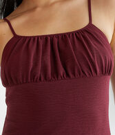 Solid Square-Neck Slip Dress