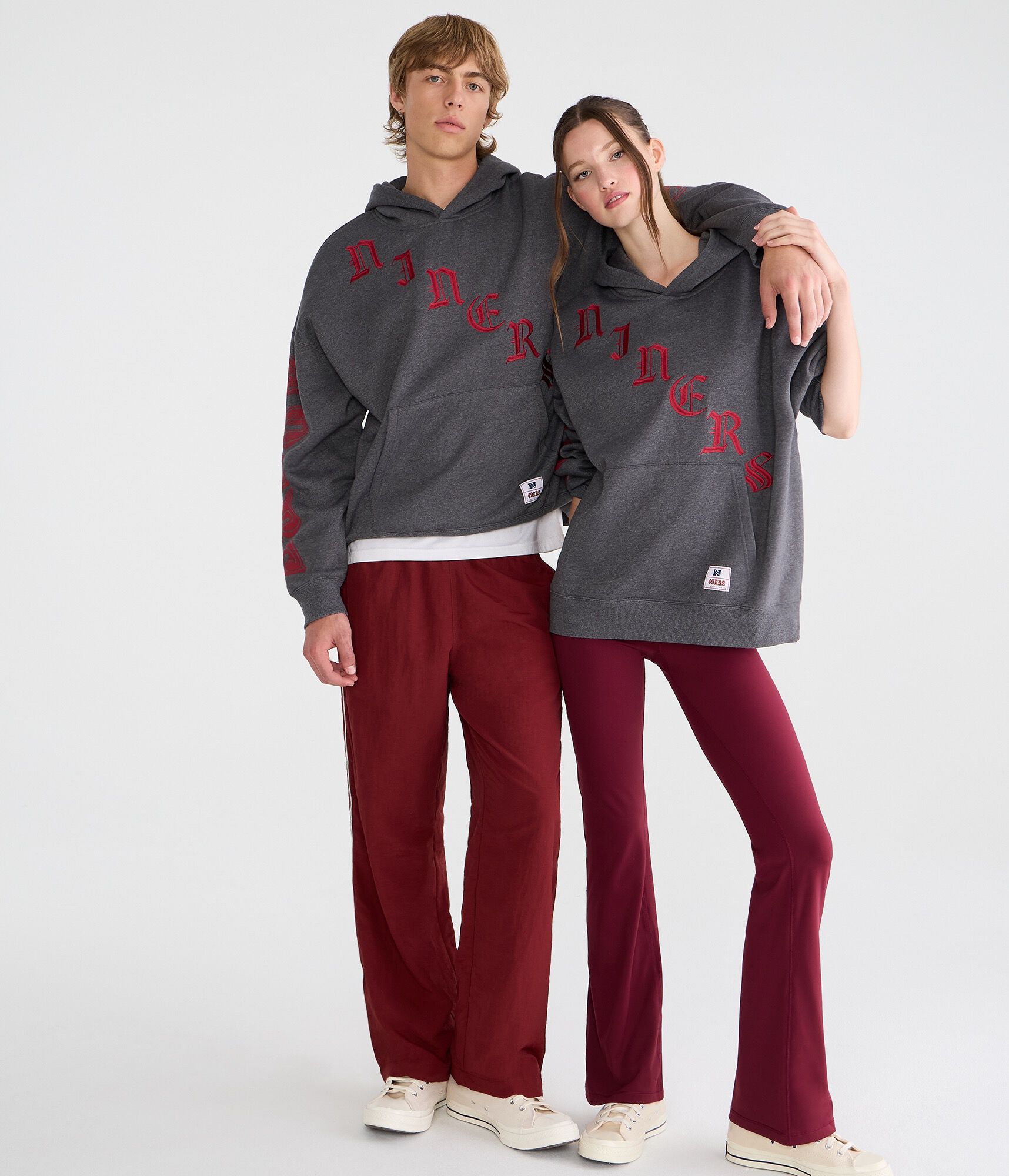 San Francisco 49ers Embroidered Pullover Hoodie