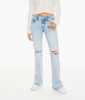 Low-Rise Flare Soft Flex Jean