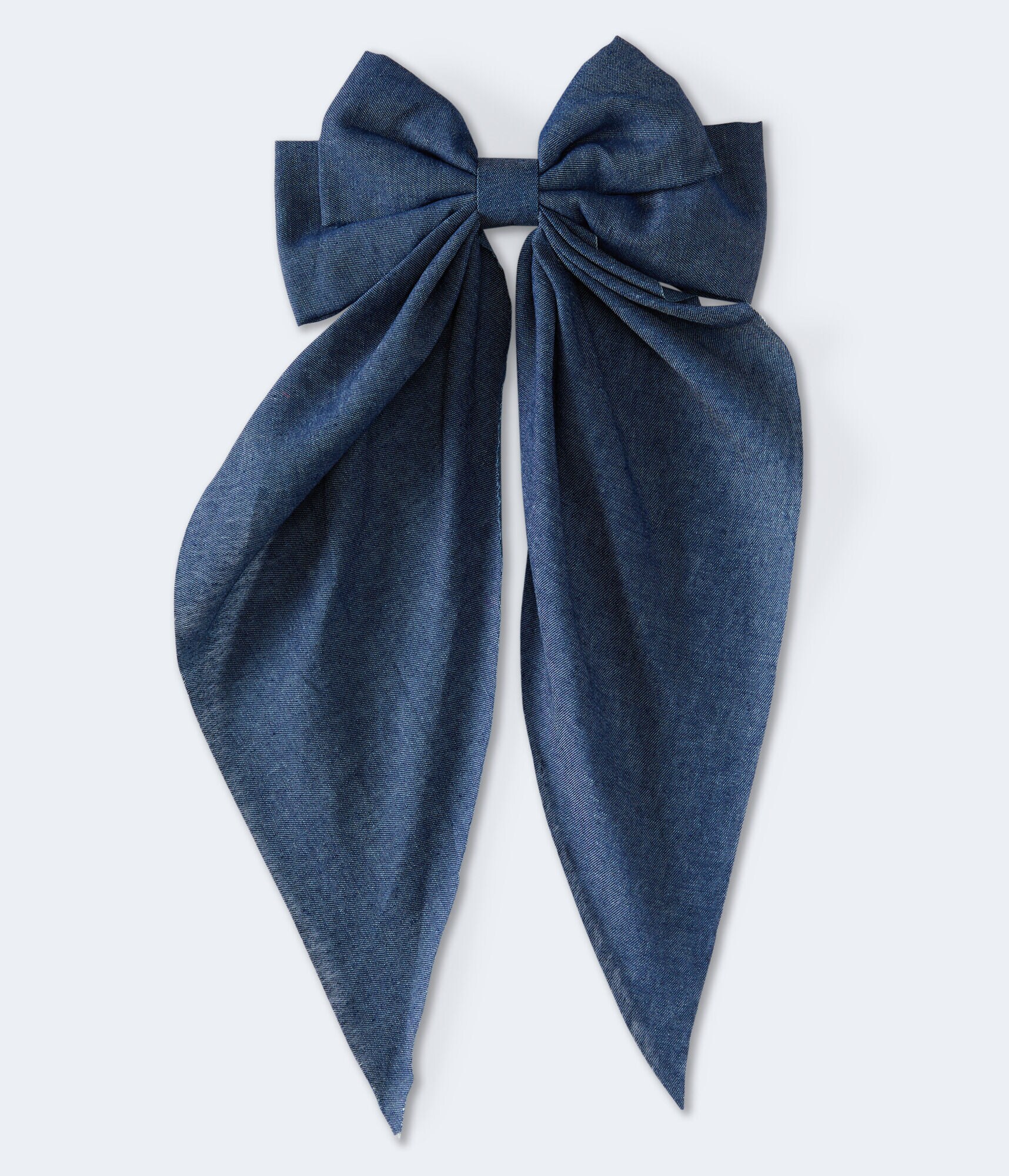☆TATIANA☆ Denim Ribbon Hair Crow Clip HB2235 □TATIANA□ Denim Ribbon Hair Crow Clip HB2235 5003720142