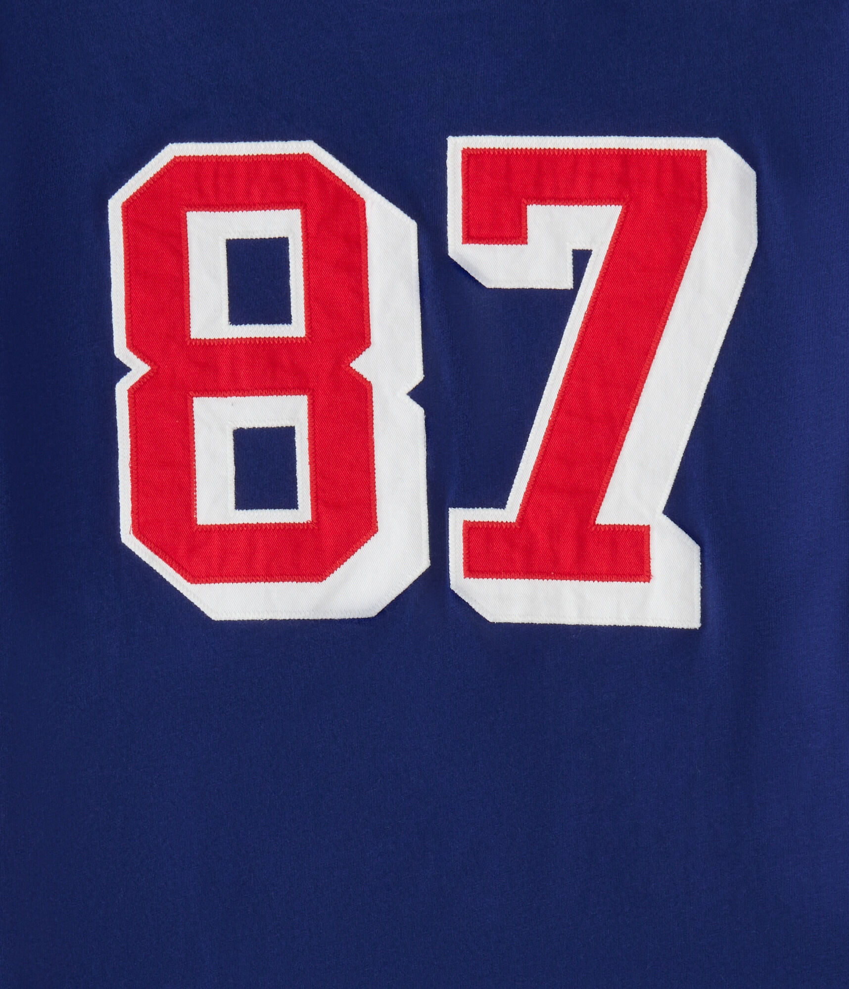 Oversized 87 Appliqu&eacute; Graphic Tee