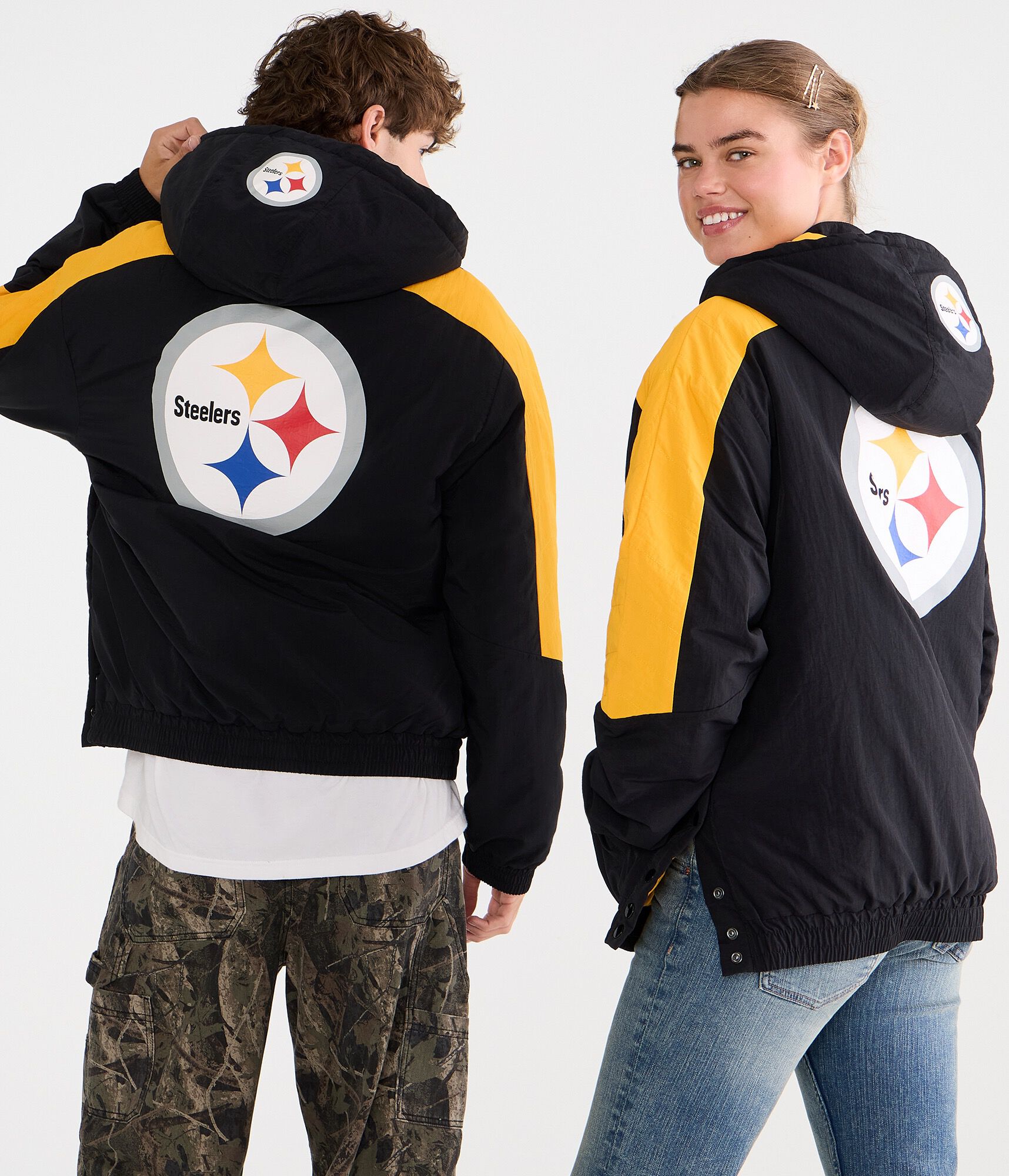 Pittsburgh Steelers Hooded Sideline Jacket