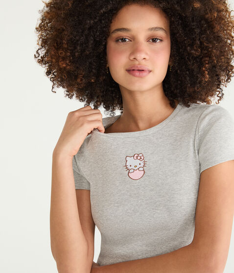 Hello Kitty | Aero Sweet Heart Baby Tee Hello Kitty | Aero Sweet Heart Baby Tee