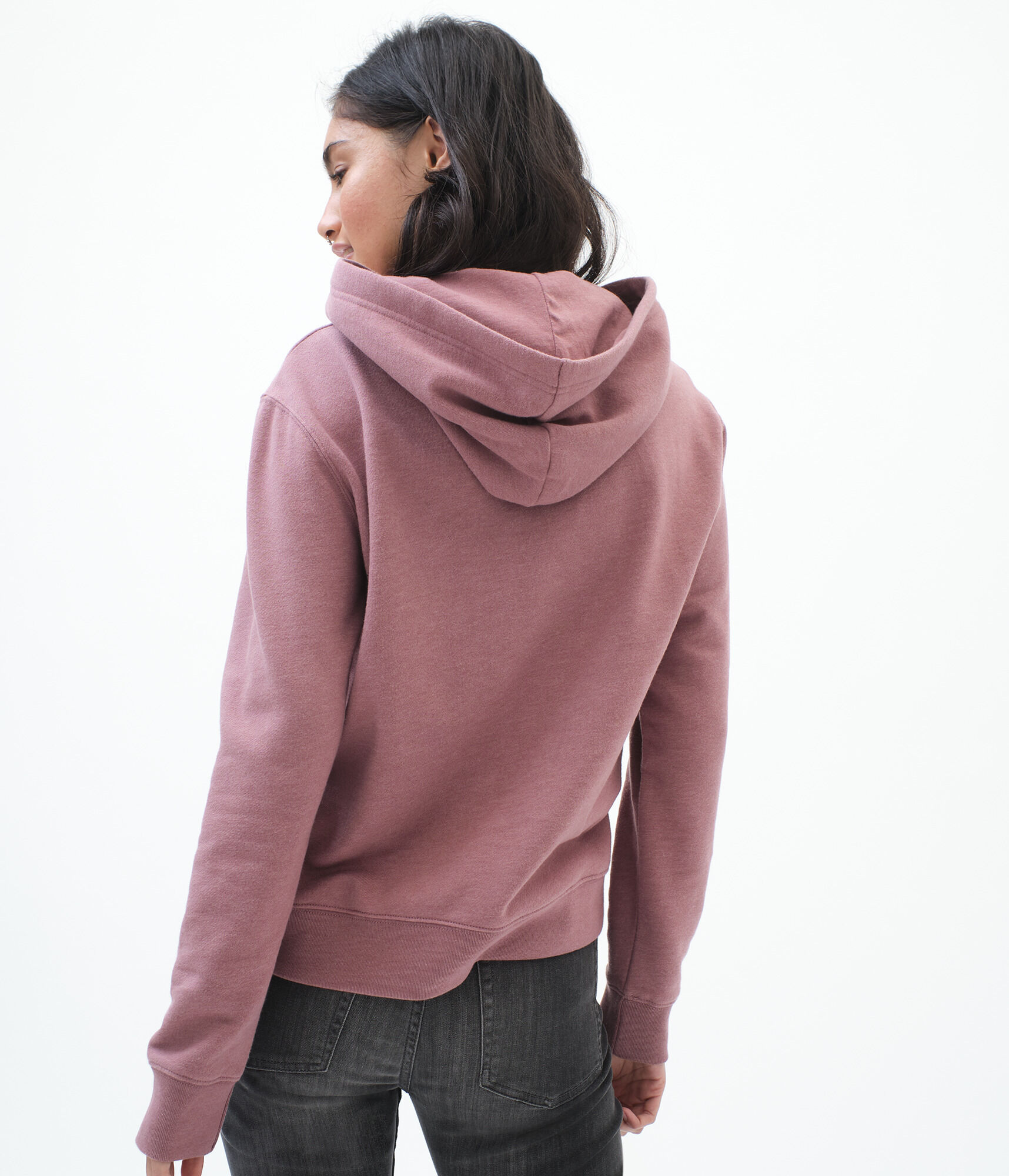 Floral Logo Pullover Hoodie