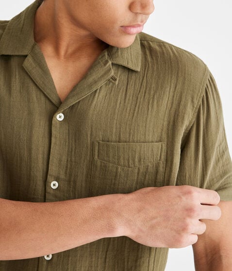 Solid Gauze Shirt